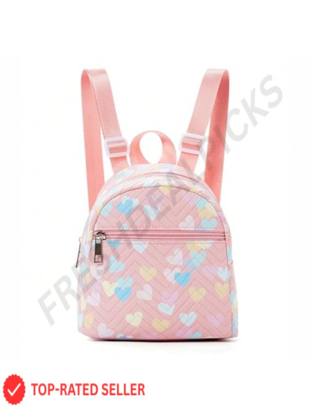 Women's PU Leather Mini Backpack, Adjustable Strap, Waterproof
